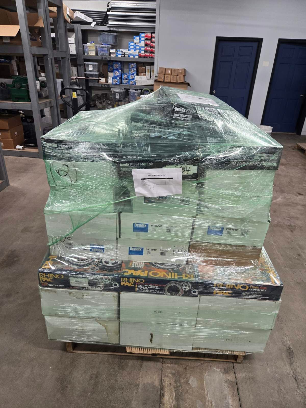 Disc Rotors, Brake Drums & Clutch Kits — 89 Pieces, Bendix & Raybestos OEM Parts